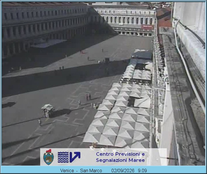 Archived image Webcam Piazza San Marco in Venice
