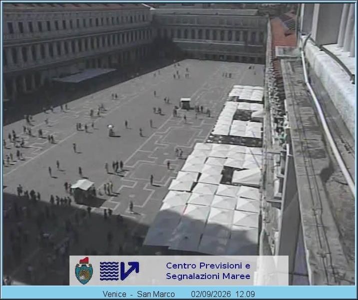 Archived image Webcam Piazza San Marco in Venice