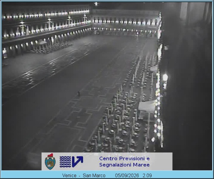 Archiv Foto Webcam Blick auf den Markusplatz in Venedig