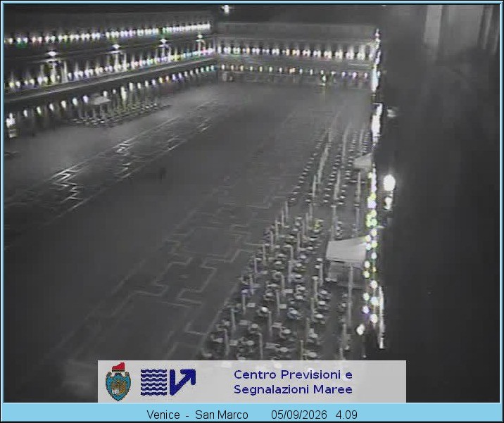 Archiv Foto Webcam Blick auf den Markusplatz in Venedig