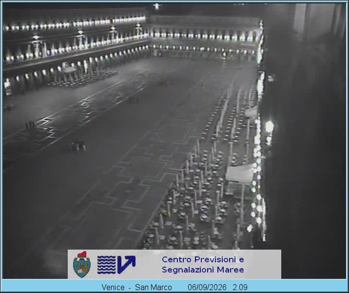 Archiv Foto Webcam Blick auf den Markusplatz in Venedig