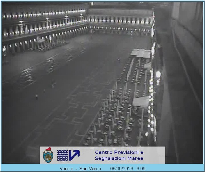 Archiv Foto Webcam Blick auf den Markusplatz in Venedig