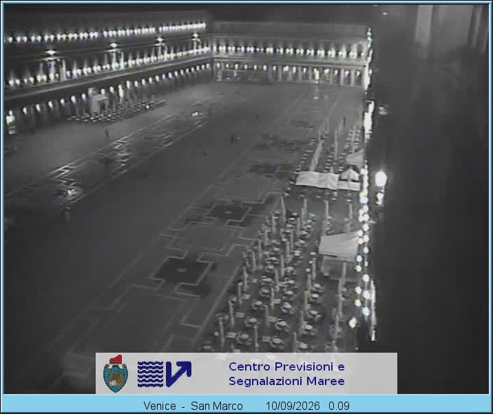 Archiv Foto Webcam Blick auf den Markusplatz in Venedig