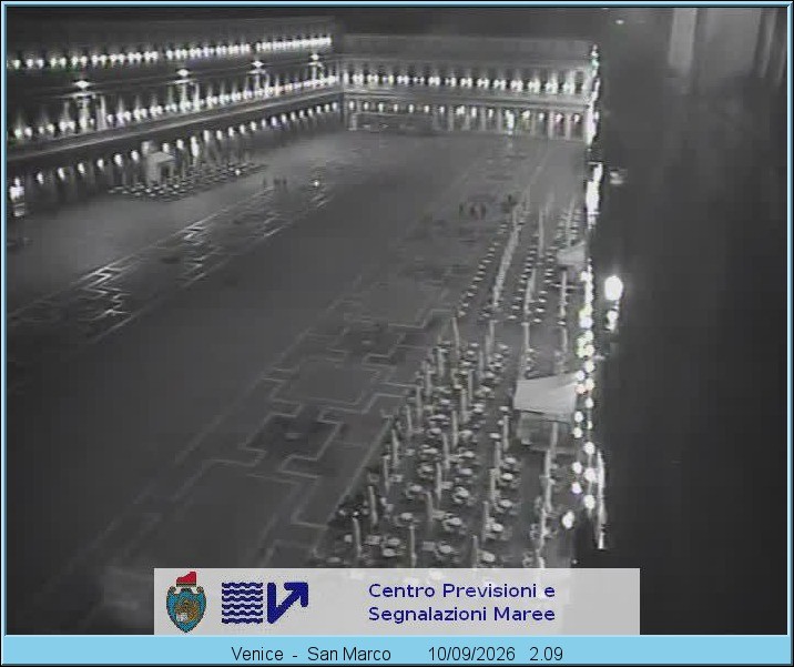 Archiv Foto Webcam Blick auf den Markusplatz in Venedig