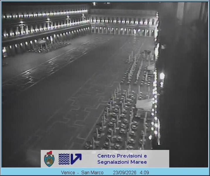 Archiv Foto Webcam Blick auf den Markusplatz in Venedig