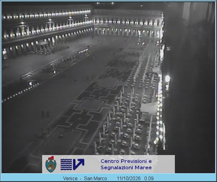 Archived image Webcam Piazza San Marco in Venice