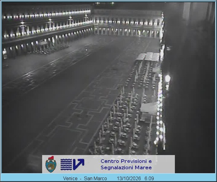 Archiv Foto Webcam Blick auf den Markusplatz in Venedig