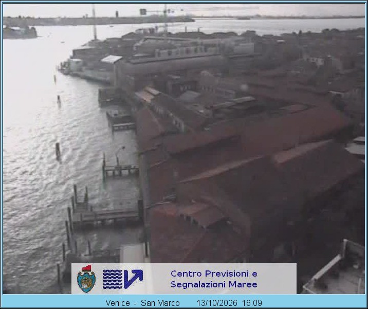 Archiv Foto Webcam Blick auf den Markusplatz in Venedig