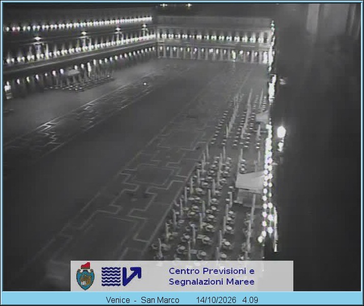 Archiv Foto Webcam Blick auf den Markusplatz in Venedig