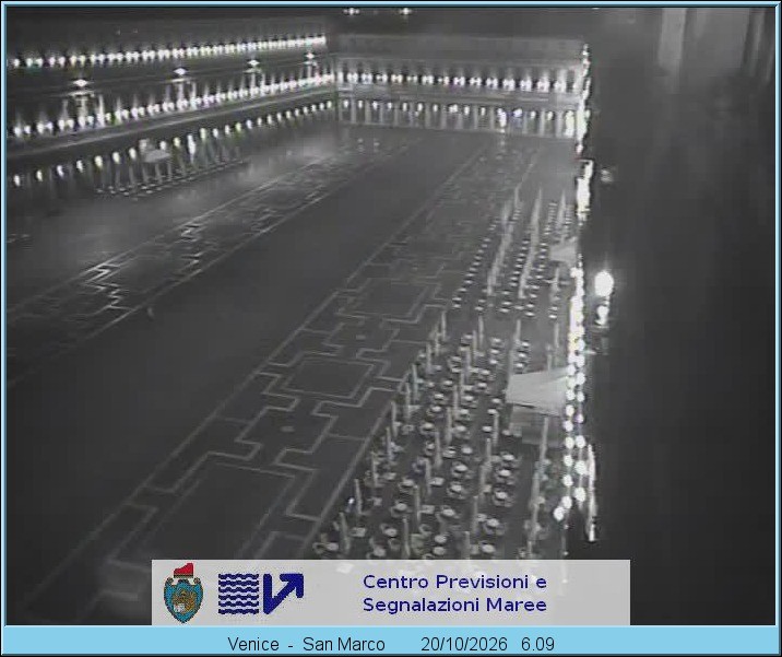 Archived image Webcam Piazza San Marco in Venice