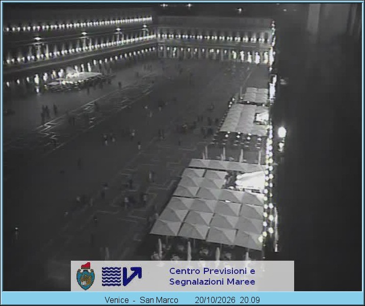 Archived image Webcam Piazza San Marco in Venice