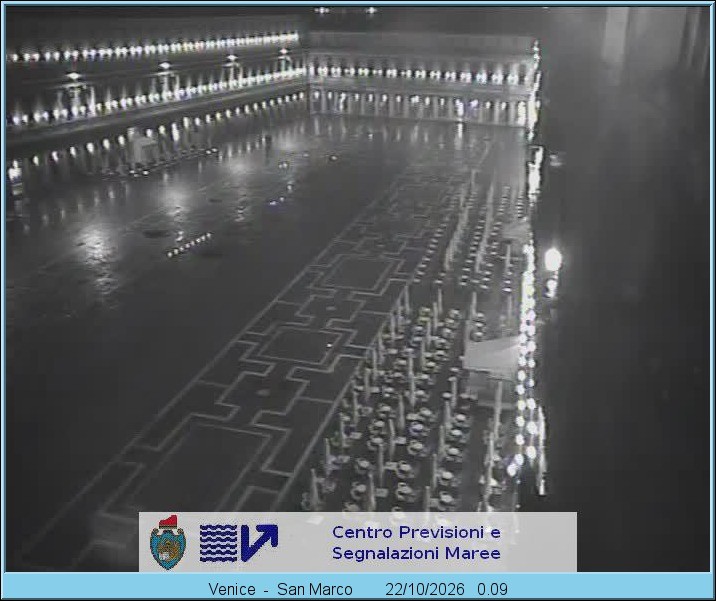 Archived image Webcam Piazza San Marco in Venice