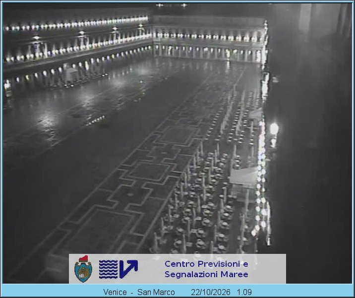 Archived image Webcam Piazza San Marco in Venice