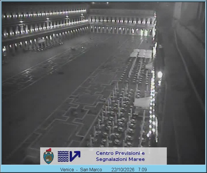 Archived image Webcam Piazza San Marco in Venice