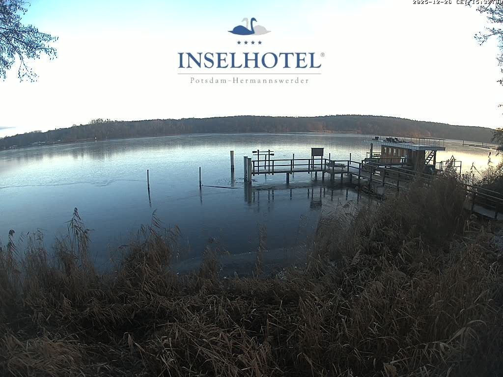 Archiv Foto Potsdam: Webcam Templiner See am Inselhotel