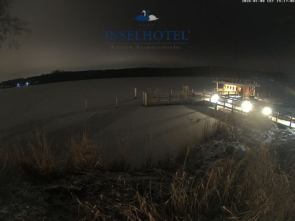 Archiv Foto Potsdam: Webcam Templiner See am Inselhotel