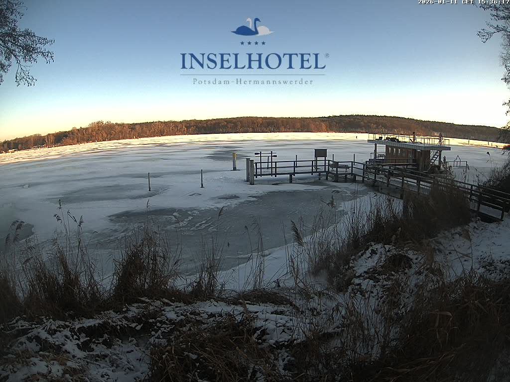 Archiv Foto Potsdam: Webcam Templiner See am Inselhotel