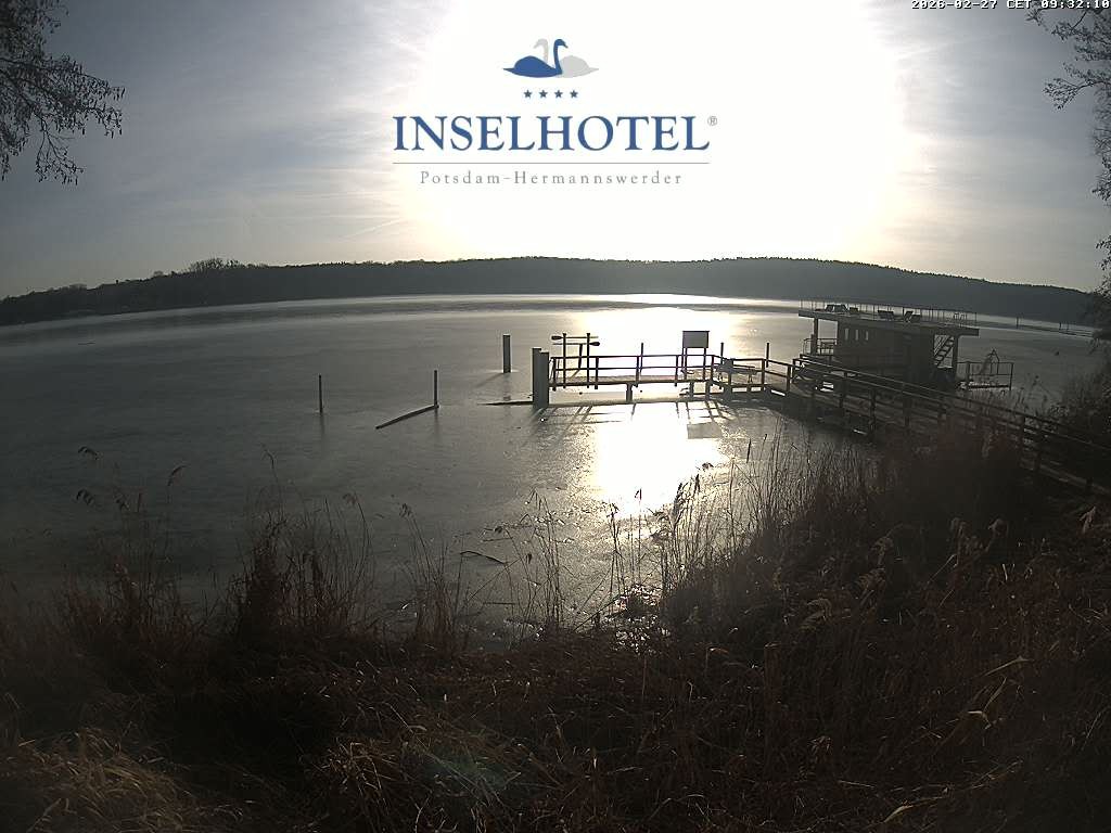 Archiv Foto Potsdam: Webcam Templiner See am Inselhotel