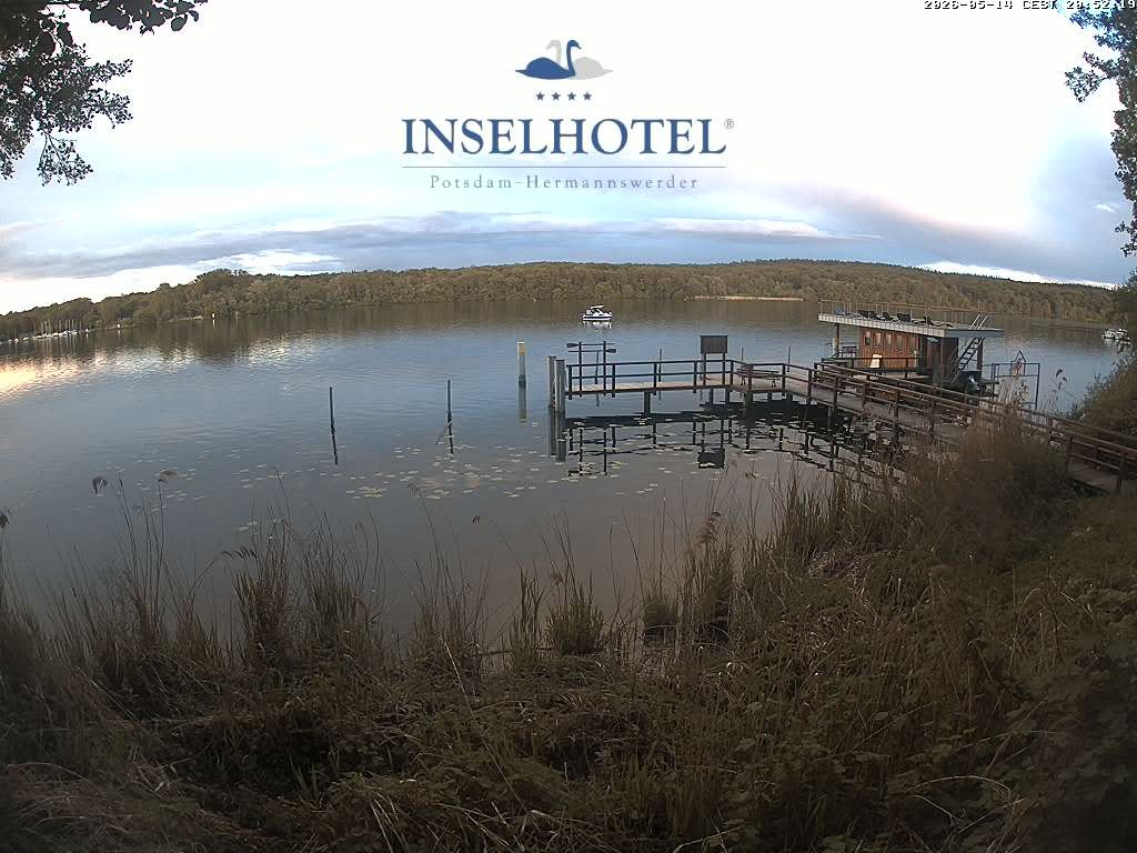 Archiv Foto Potsdam: Webcam Templiner See am Inselhotel