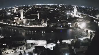 Archiv Foto Webcam Castel San Pietro - Blick auf Verona