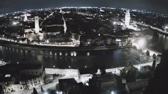 Archiv Foto Webcam Castel San Pietro - Blick auf Verona