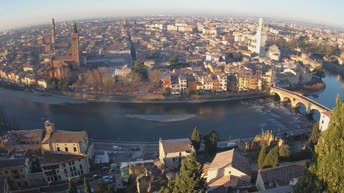 Archived image Webcam Castel San Pietro - View of Verona