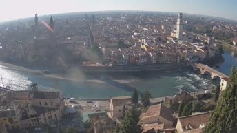 Archived image Webcam Castel San Pietro - View of Verona