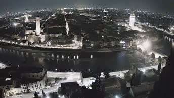 Archived image Webcam Castel San Pietro - View of Verona