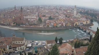 Archived image Webcam Castel San Pietro - View of Verona