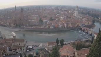 Archived image Webcam Castel San Pietro - View of Verona
