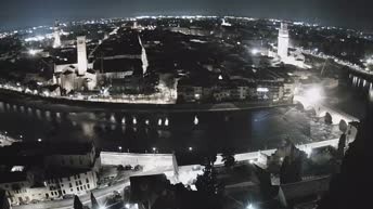 Archiv Foto Webcam Castel San Pietro - Blick auf Verona