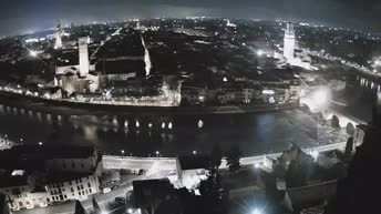 Archived image Webcam Castel San Pietro - View of Verona
