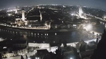 Archiv Foto Webcam Castel San Pietro - Blick auf Verona