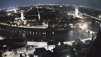 Archiv Foto Webcam Castel San Pietro - Blick auf Verona