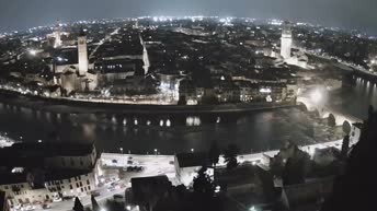 Archiv Foto Webcam Castel San Pietro - Blick auf Verona