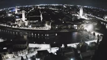 Archiv Foto Webcam Castel San Pietro - Blick auf Verona