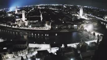 Archiv Foto Webcam Castel San Pietro - Blick auf Verona