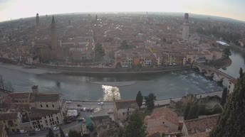 Archived image Webcam Castel San Pietro - View of Verona