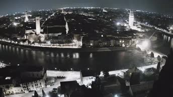 Archiv Foto Webcam Castel San Pietro - Blick auf Verona