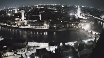 Archiv Foto Webcam Castel San Pietro - Blick auf Verona