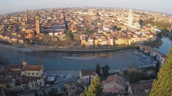 Archived image Webcam Castel San Pietro - View of Verona