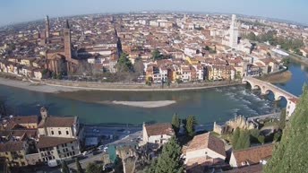 Archived image Webcam Castel San Pietro - View of Verona
