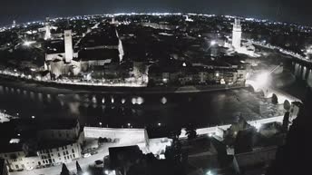 Archiv Foto Webcam Castel San Pietro - Blick auf Verona