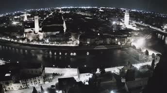 Archiv Foto Webcam Castel San Pietro - Blick auf Verona