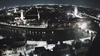 Archiv Foto Webcam Castel San Pietro - Blick auf Verona