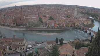 Archived image Webcam Castel San Pietro - View of Verona