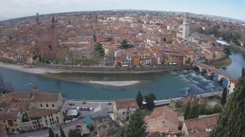 Archived image Webcam Castel San Pietro - View of Verona