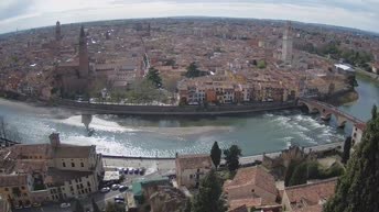 Archived image Webcam Castel San Pietro - View of Verona