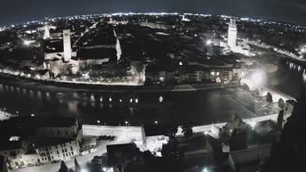 Archiv Foto Webcam Castel San Pietro - Blick auf Verona