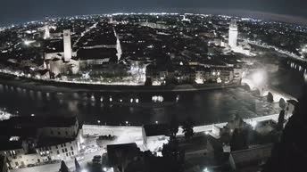 Archiv Foto Webcam Castel San Pietro - Blick auf Verona